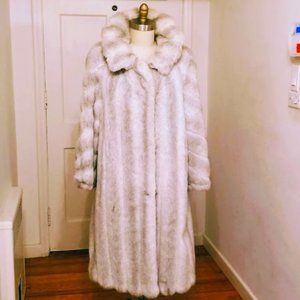 Silver Fox | Faux Fur Coat | The Metzger Group by Erika | Limited Edition